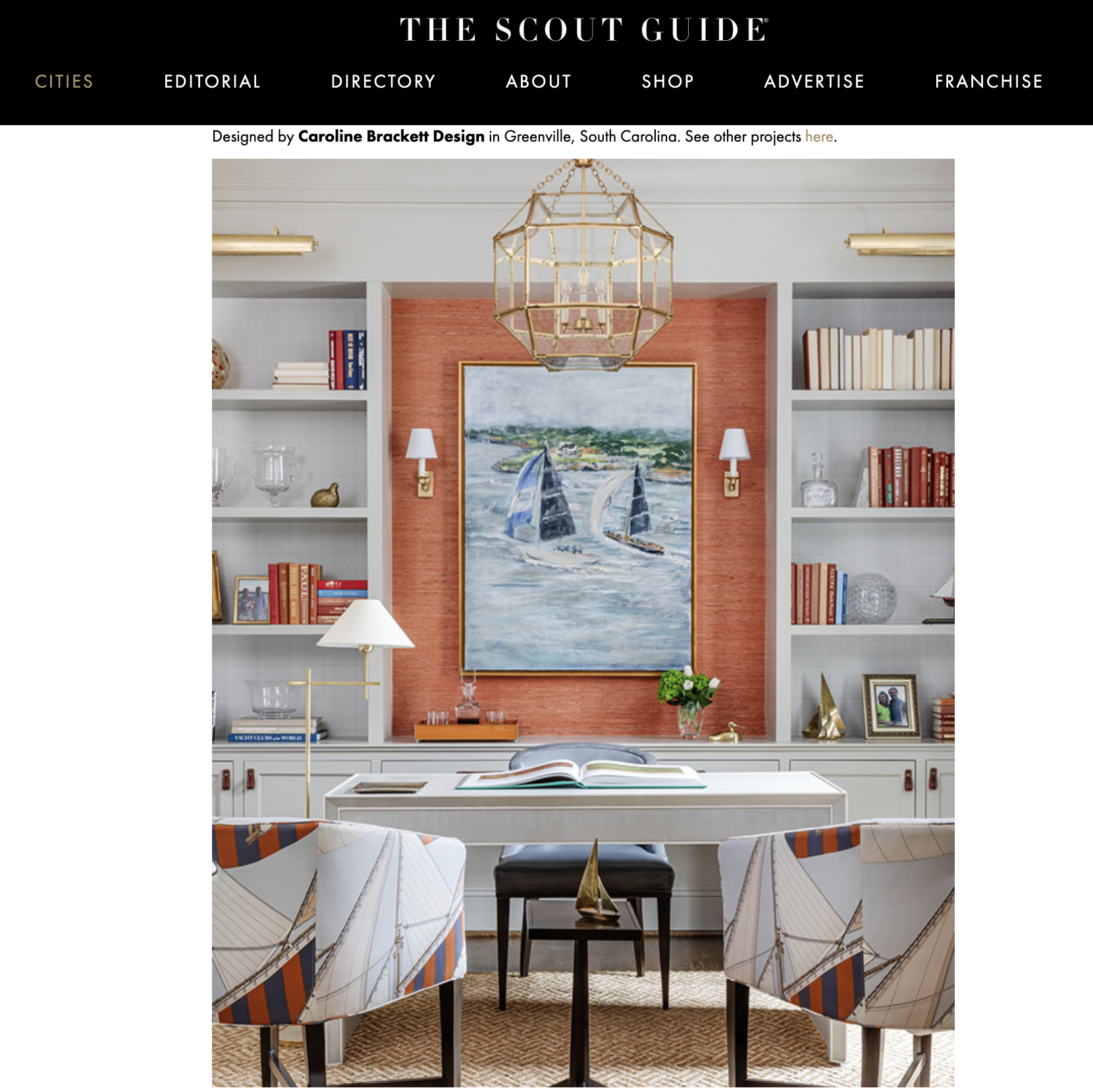 Caroline Brackett Studio of Design - The Scout Guide