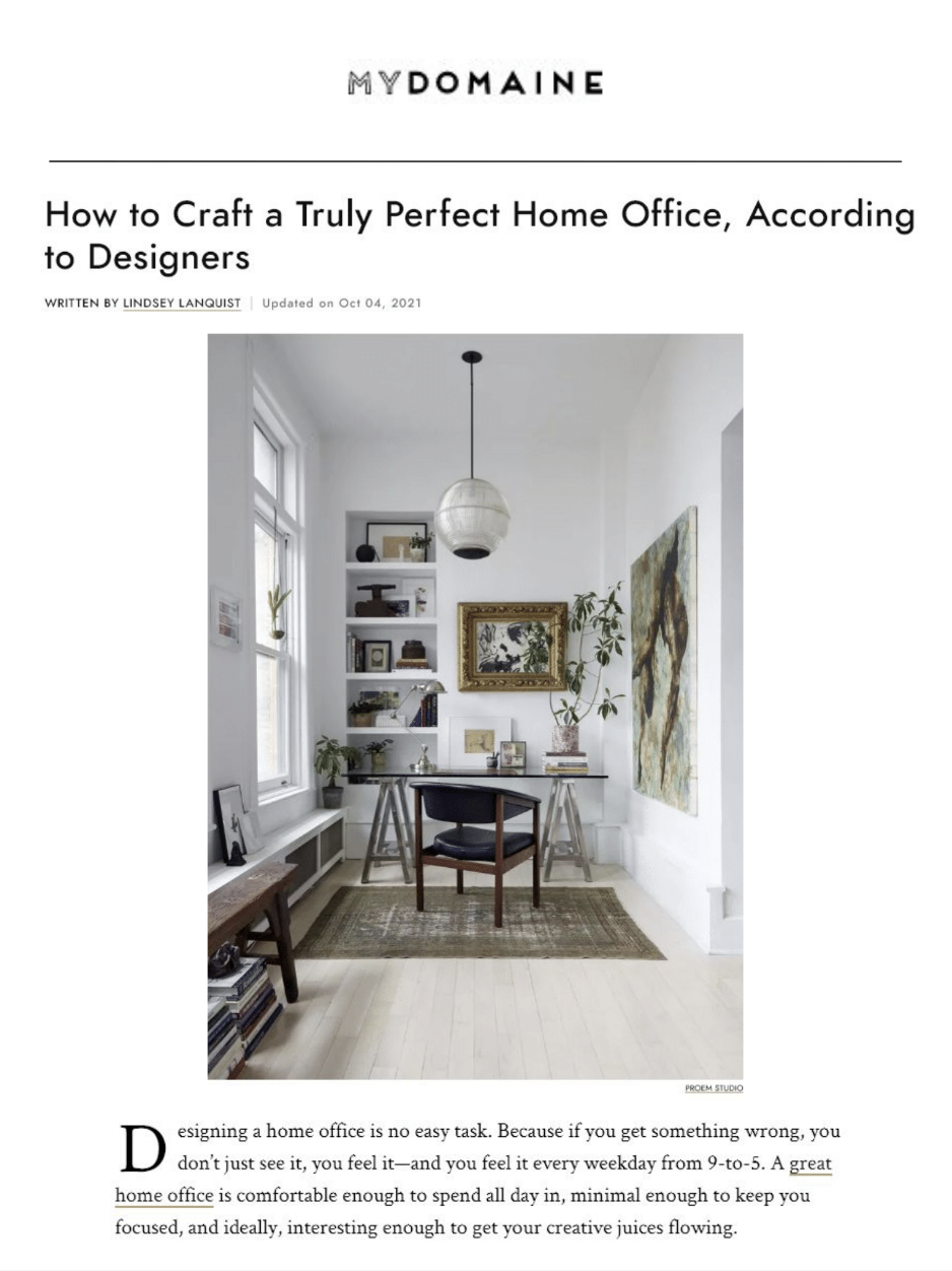 Caroline Brackett Studio of Design - My Domaine Press