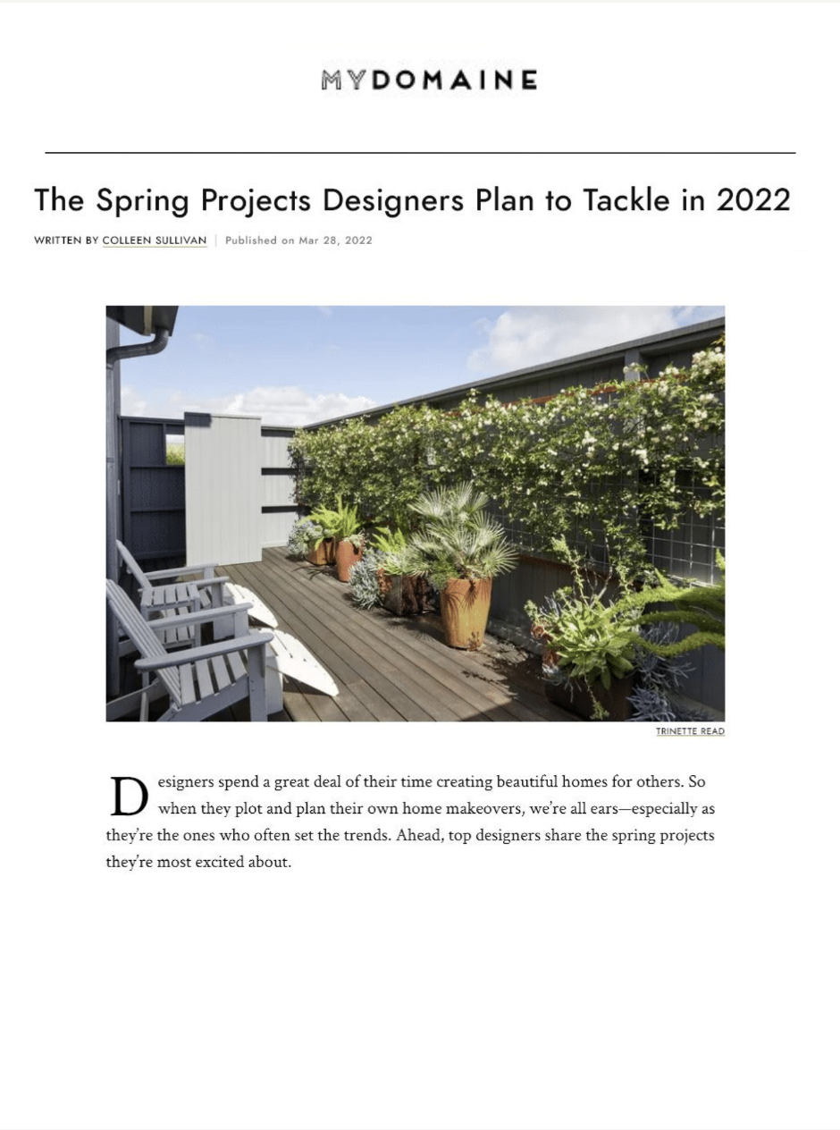 Caroline Brackett Studio of Design - My Domaine Press