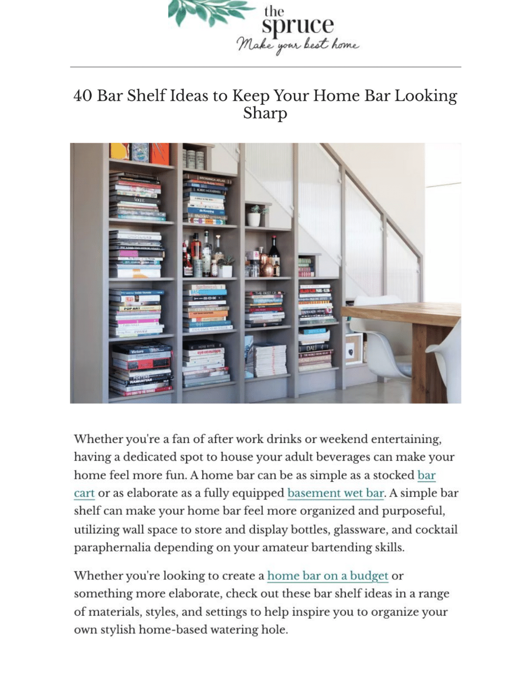 The Spruce - Caroline Brackett Studio of DesignPress