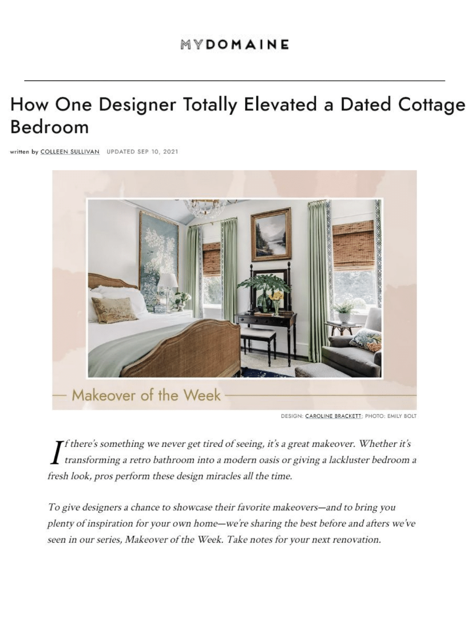 Caroline Brackett Studio of Design - My Domaine Press